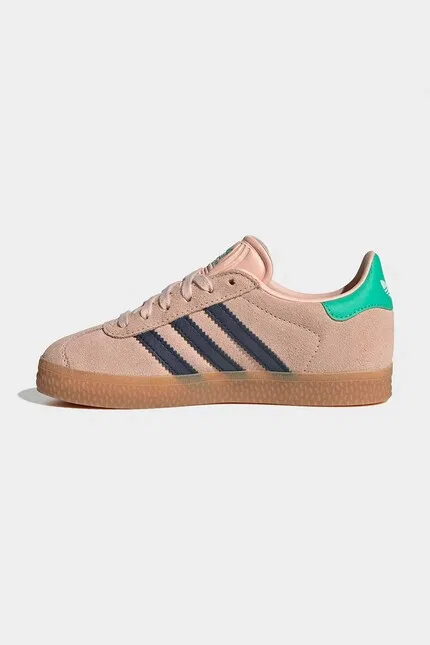 Кроссовки детские GAZELLE Adidas Originals, розовый — фото 4