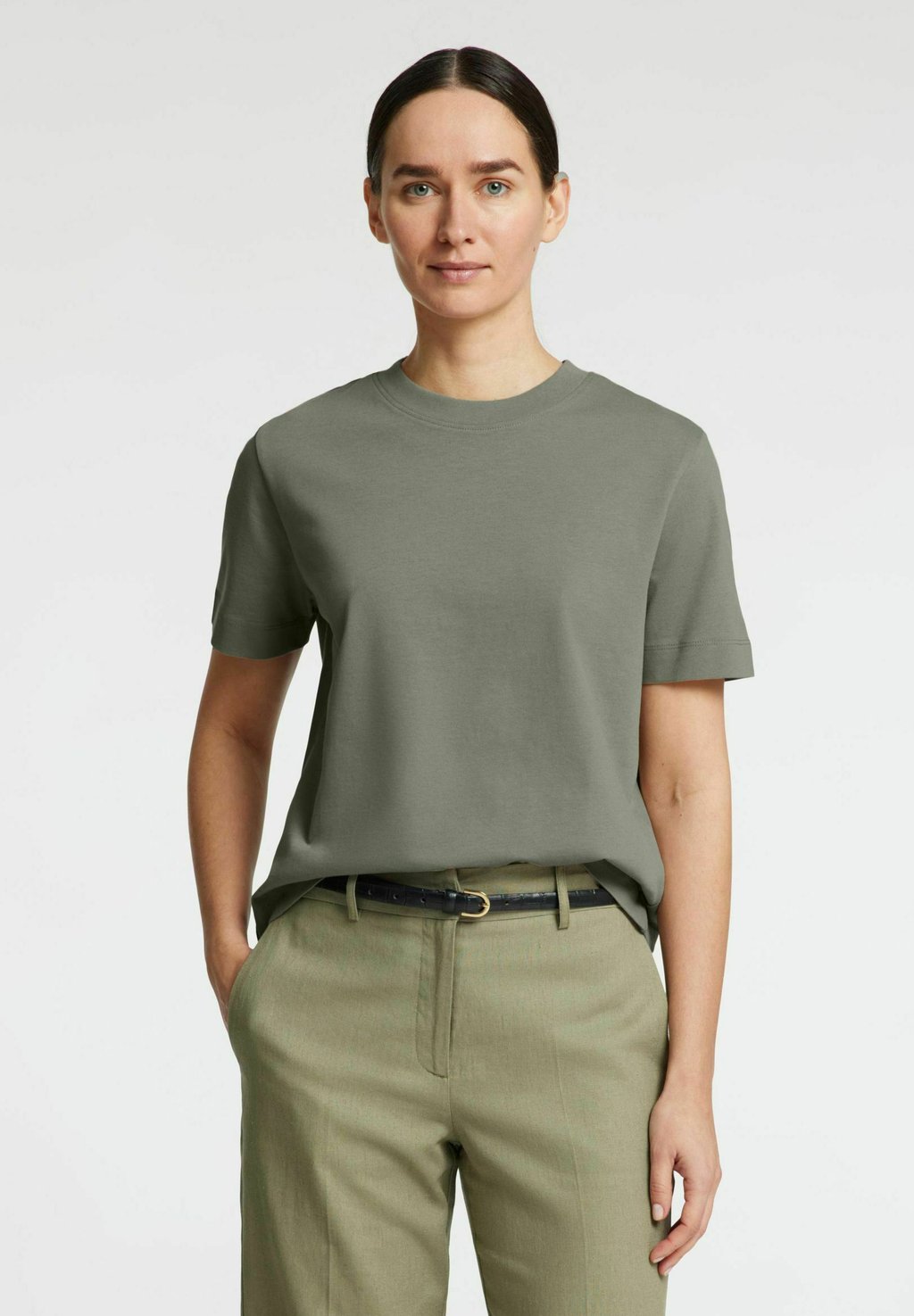 

Базовая футболка SLFESSENTIAL Selected Femme, светло-зеленый