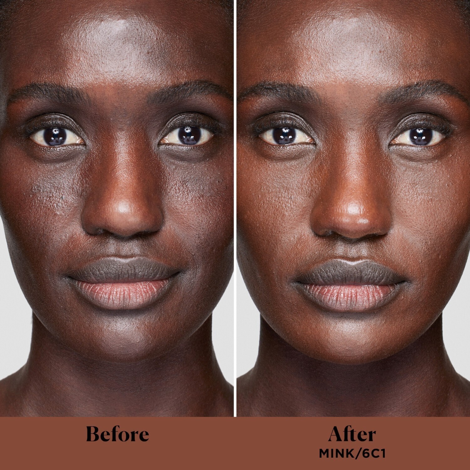 Тональный крем для лица real flawless foundation Laura Mercier, 6c1 mink, объем 29 мл — фото 4