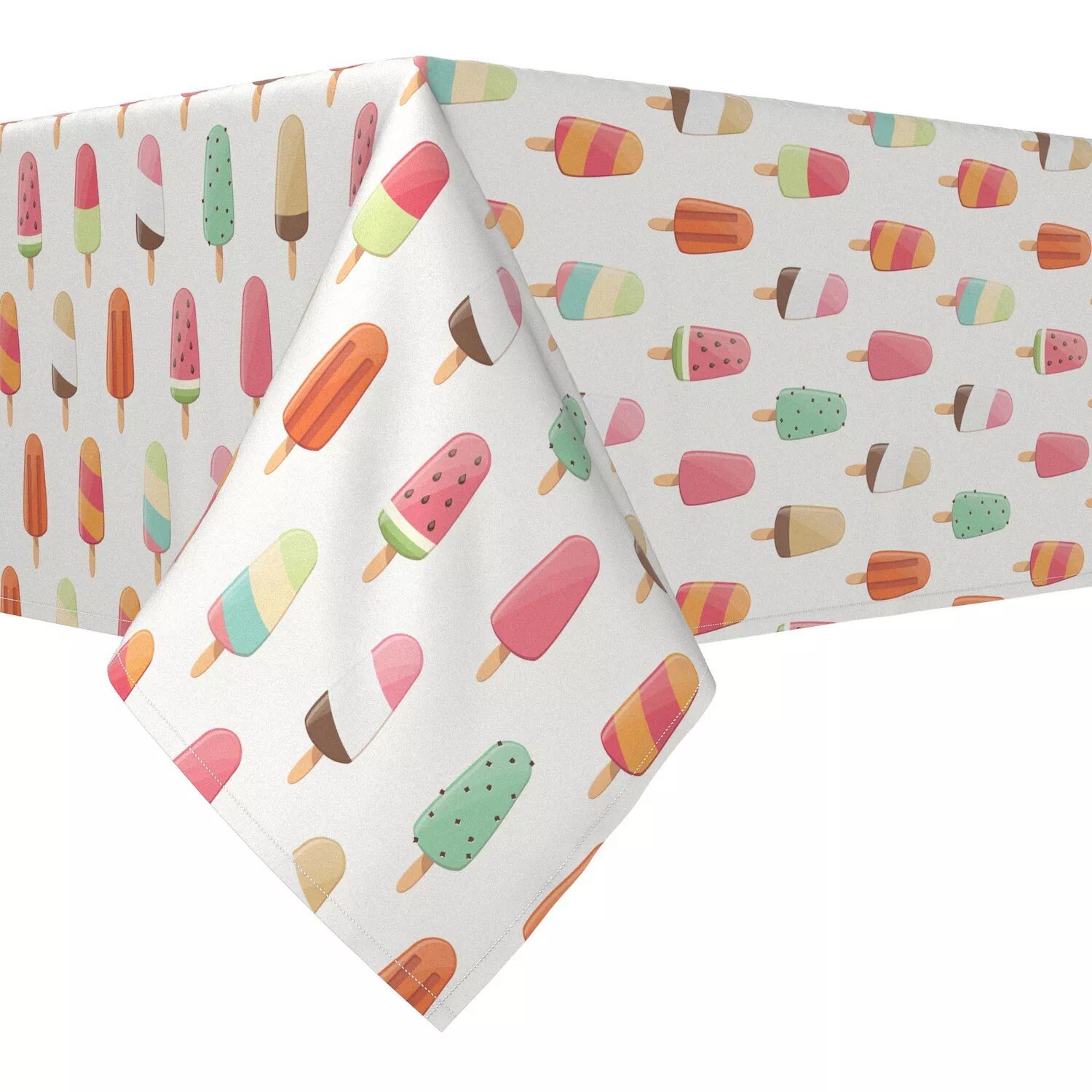 

Квадратная скатерть, 100% полиэстер, 54x54 дюйма, Sweet Summer Treats