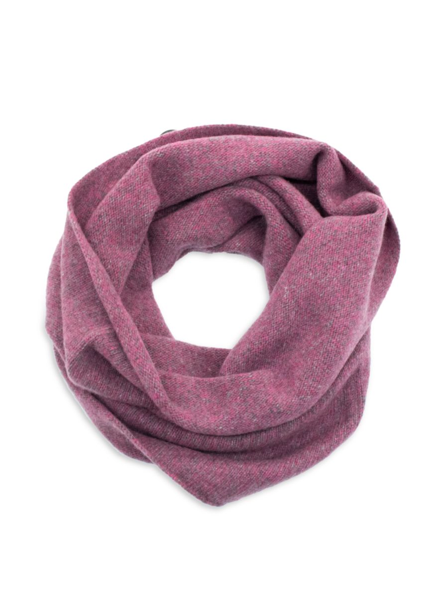 

Кашемировый шарф Infinity Portolano, цвет Flame Pink
