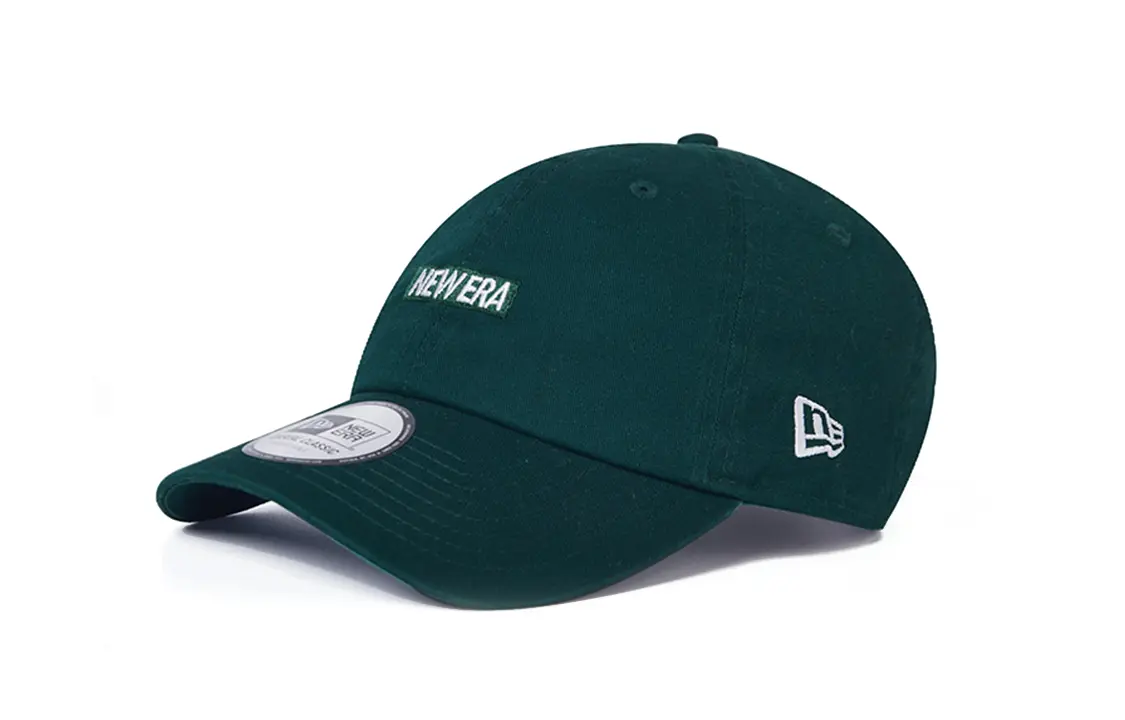 

New Era Хлопковая бейсболка унисекс зеленая, Green