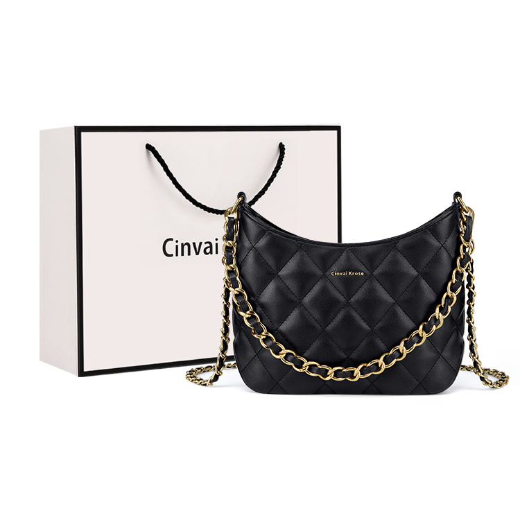 

Сумка через плечо из натуральной и искусственной кожи, маленькая ведерка женская, цвет экрю/черный CinvaiKrose