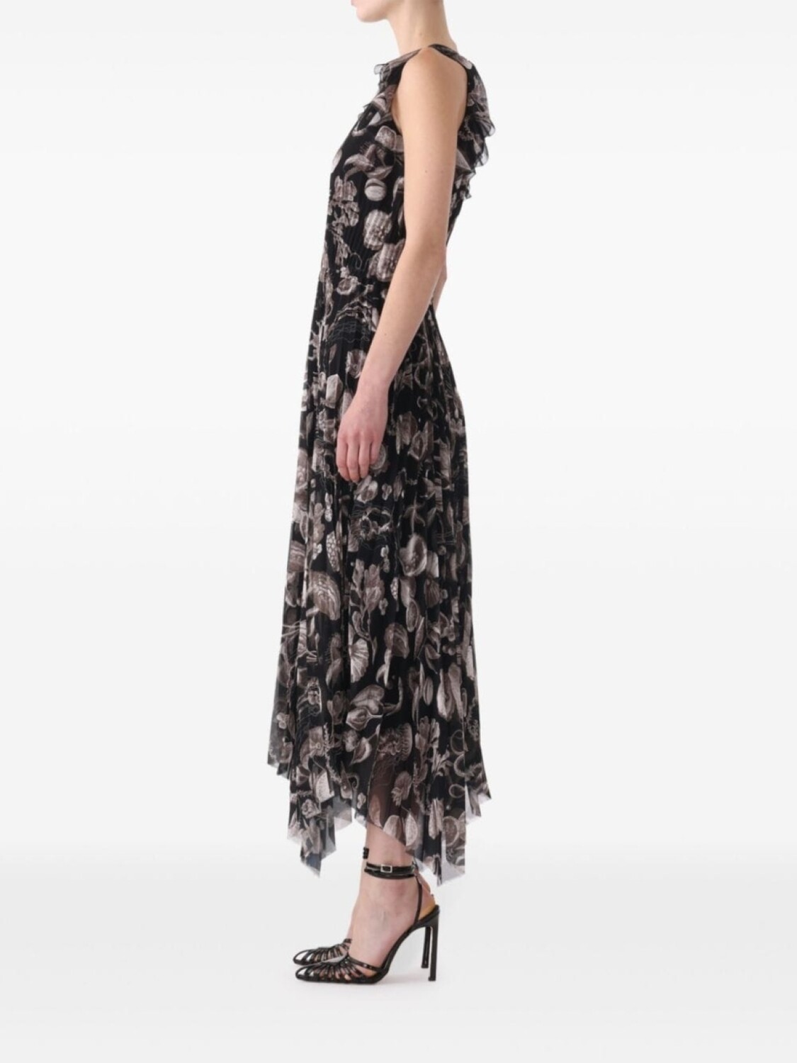 

Платье Jason Wu Collection с полностью складками, черный