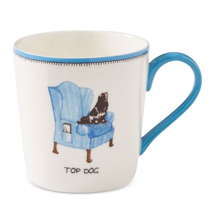 

Кружка Kit Kemp от Spode Doodles Top Dog, мультиколор