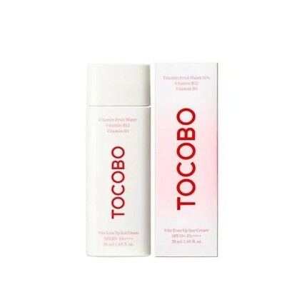 

TOCOBO Vita Tone Up Sun Cream SPF50+ PA++++ 50 мл Натуральные ингредиенты Увлажняющий витаминный солнцезащитный крем, Белый, TOCOBO Vita Tone Up Sun Cream SPF50+ PA++++ 50 мл Натуральные ингредиенты Увлажняющий витаминный солнцезащитный крем