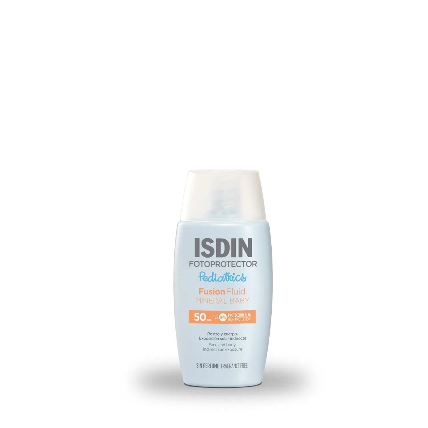 Детский минеральный солнцезащитный крем для лица SPF 50 ISDIN Fotoprotector Mineral Baby Pediatrics Isdin
