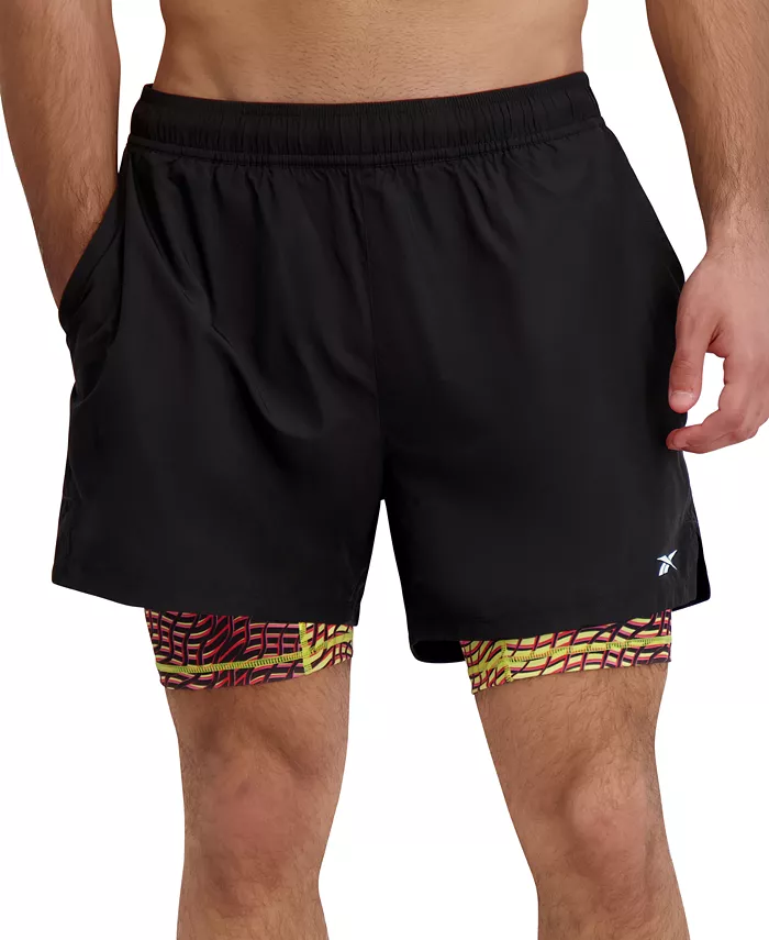 

Мужские шорты Athlete Hype с подкладкой Reebok, черный