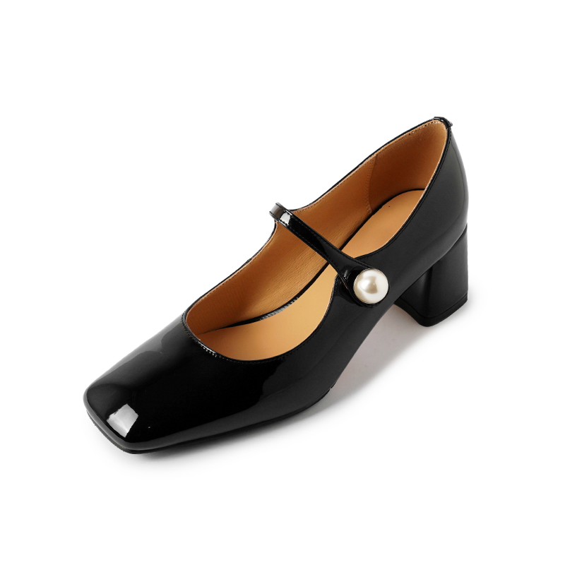 Туфли Mary Jane 6 см Women's Echo&yolo, серебристый