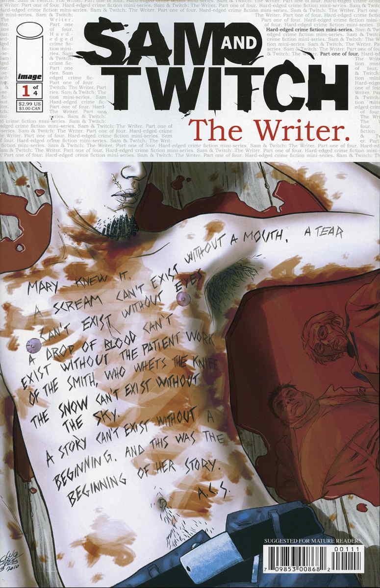 

Sam & Twitch Writer #1 (Image Comics)