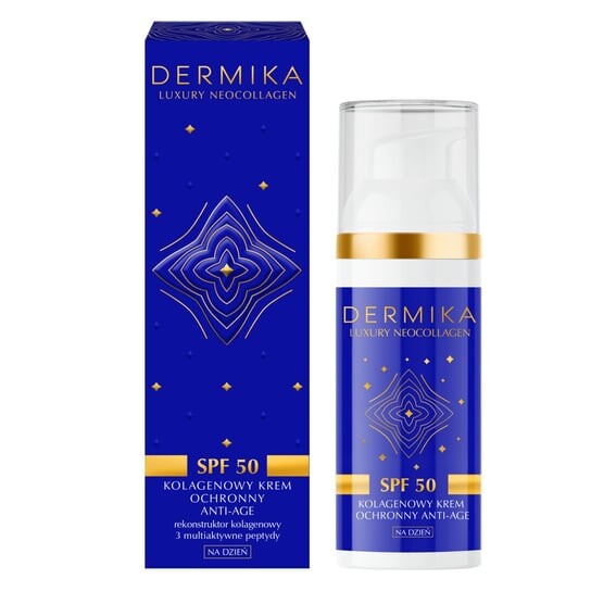 

Коллагеновый защитный крем SPF 50, 50мл Dermika, Luxury Neocollagen