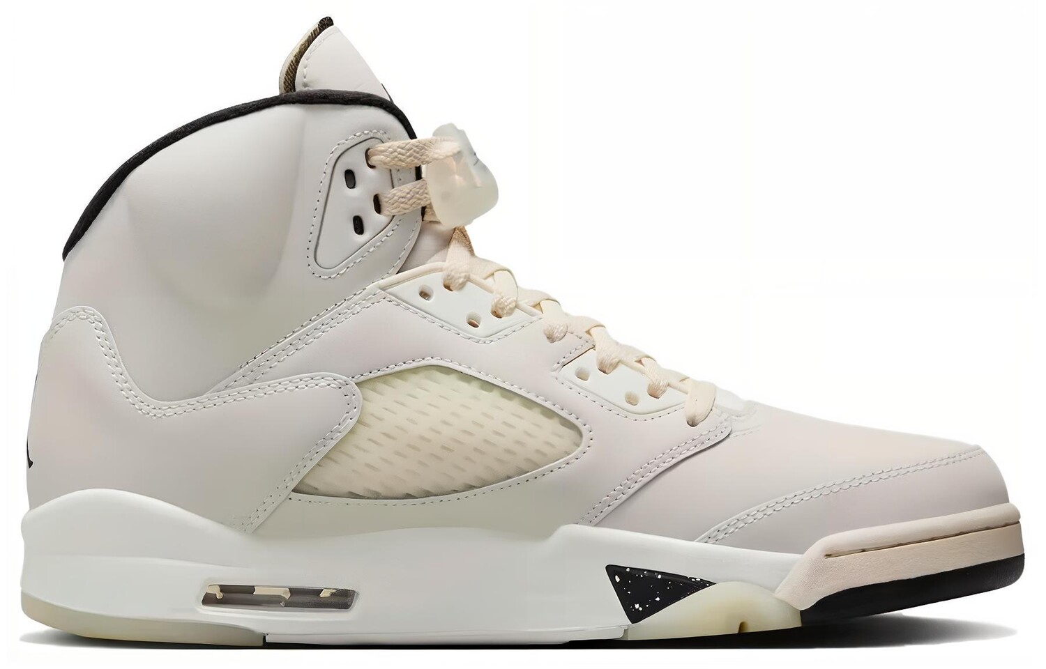 Мужские баскетбольные кроссовки Jordan Air Jordan 5 Vintage Sail/Black/Light Orewood Brown/Coconut Milk — фото 2