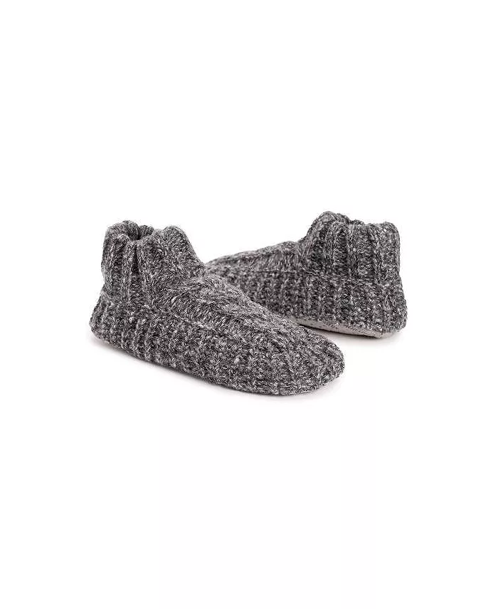 Женские ботинки с манжетами-свитером Muk Luks, черный — фото 3