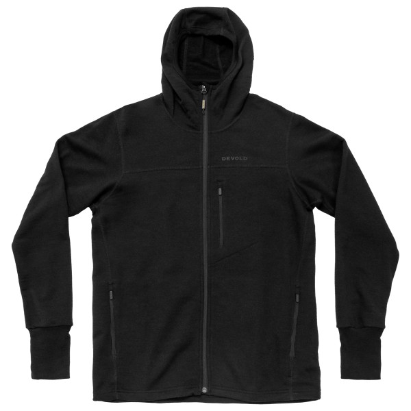 

Куртка с капюшоном Explorer из мериносовой шерсти - куртка из мериноса Devold, черный