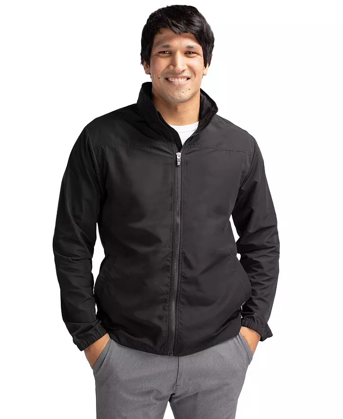 

Мужская куртка Charter Eco Knit Recycled на молнии Cutter & Buck, черный