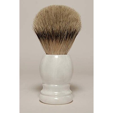 

Hans Baier Silvertip белая кисточка для бритья