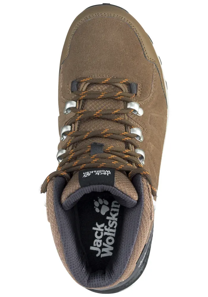 Кроссовки Jack Wolfskin "REFUGIO TEXAPORE MID W", коричневый — фото 2