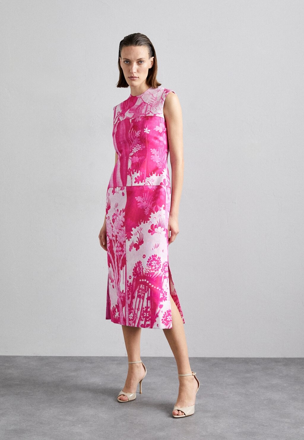 

Повседневное платье MIDI SLEEVELESS PENCIL DRESS Erdem, розовый