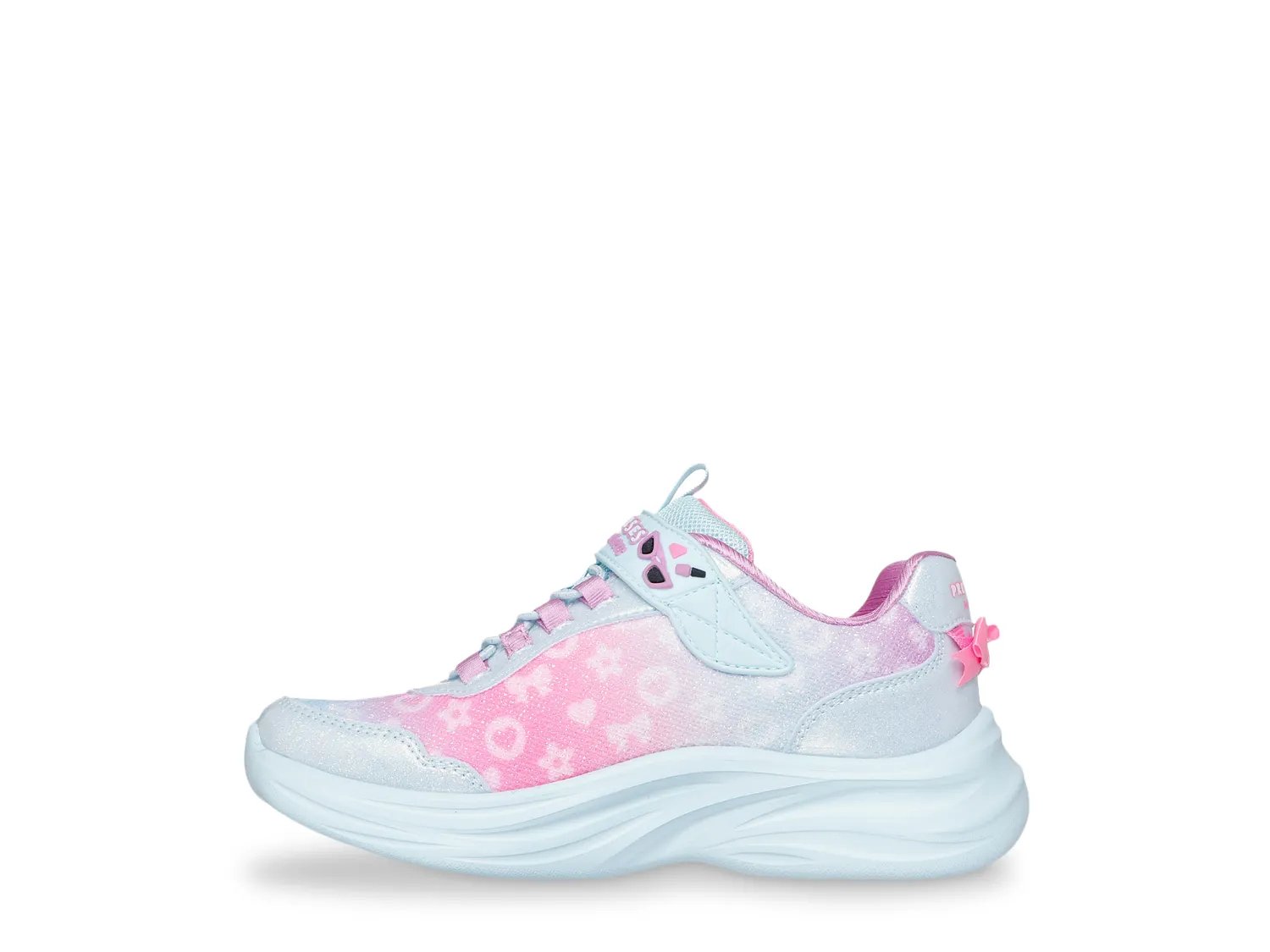 Кроссовки Skechers Power Jams 2.0 Sneaker - Kids', светло-голубой — фото 2