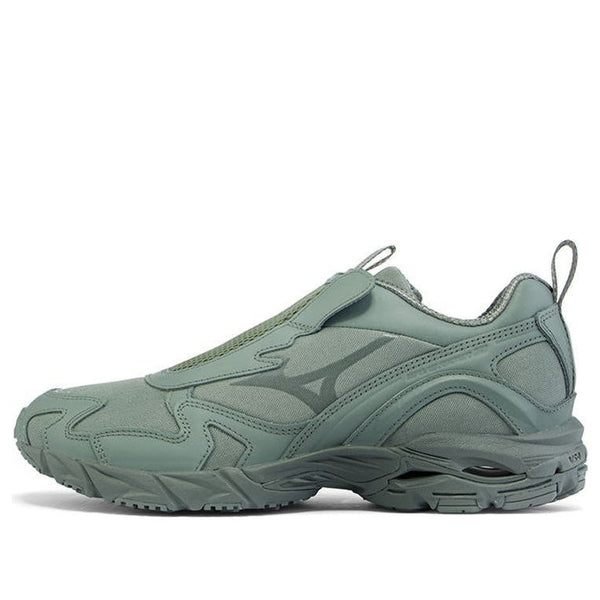 

Кроссовки beams x wave rider 10 slipon 'grey silver' Mizuno, серый