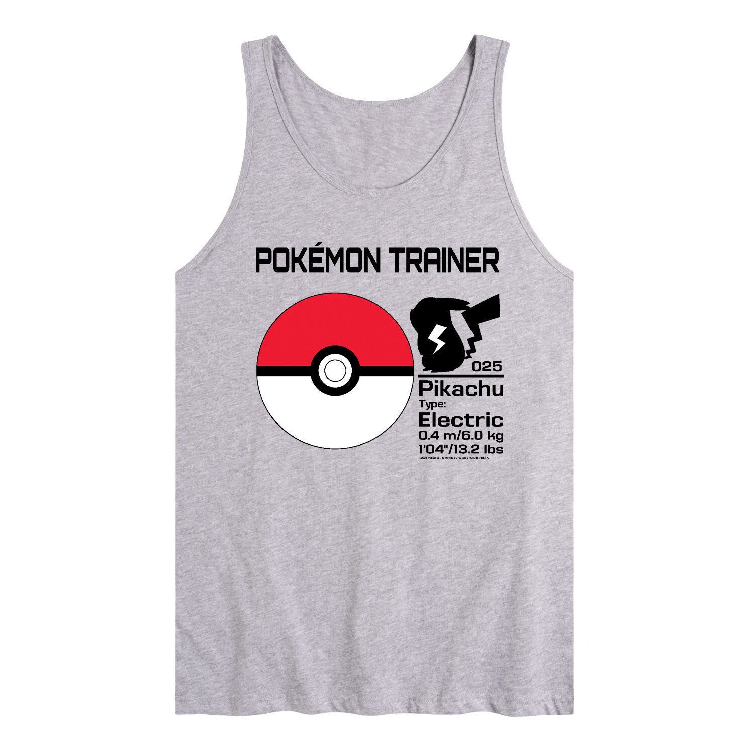 

Мужская тренировочная майка Pokemon Pokeball Licensed Character