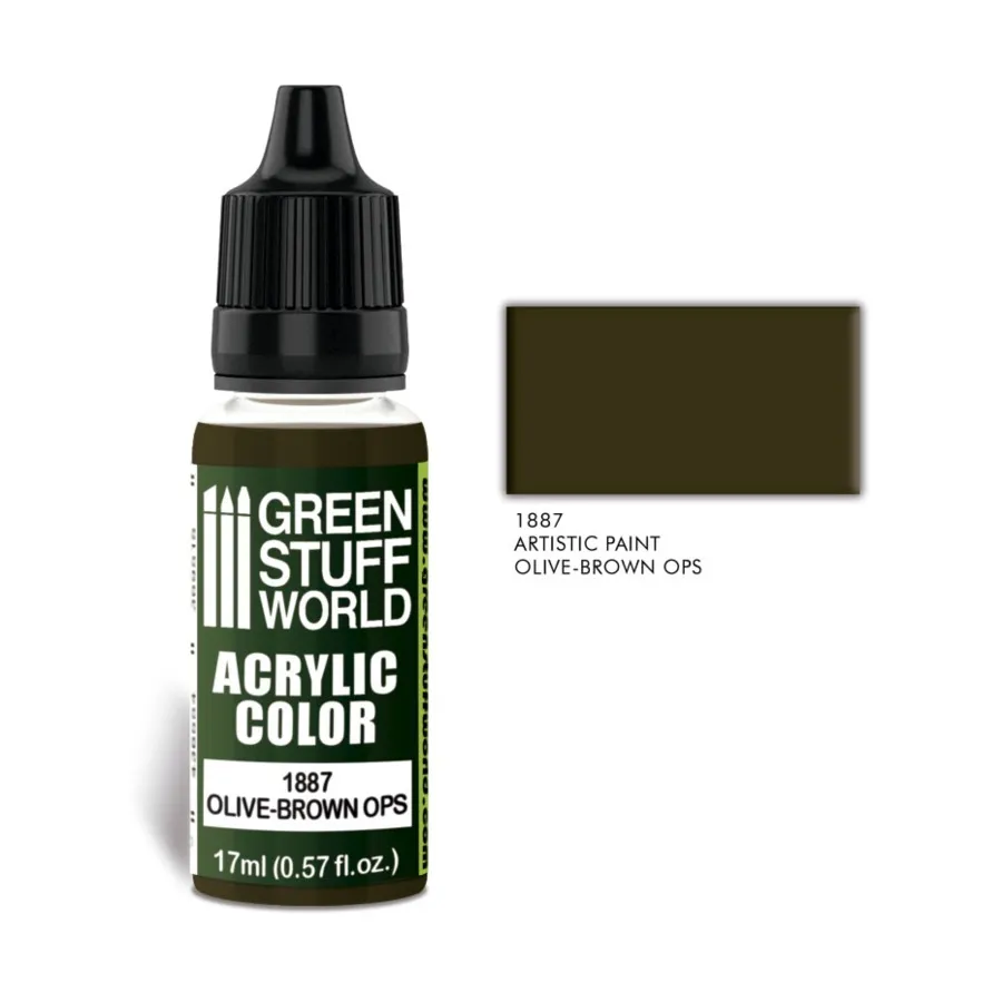 

Олив Браун Оперс, Paint - Acrylic Color Paint - 17ml (Green Stuff World)