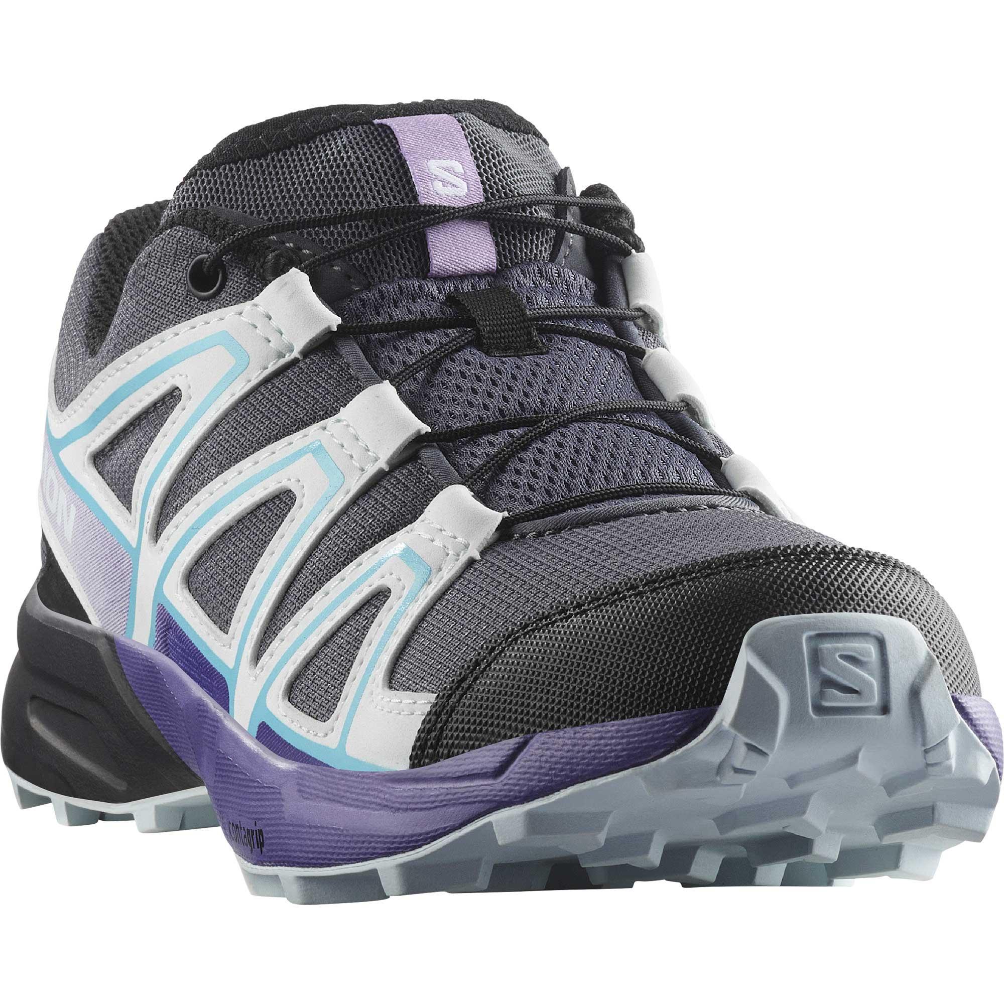 Детские походные ботинки Speedcross Salomon, Turbulence/Ballad Blue/Liberty — фото 3