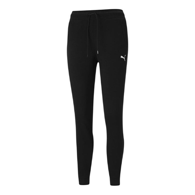 

Спортивные брюки (WMNS) PUMA Style Cat Drawstring Casual Sports Knit Trousers Black 587165-01