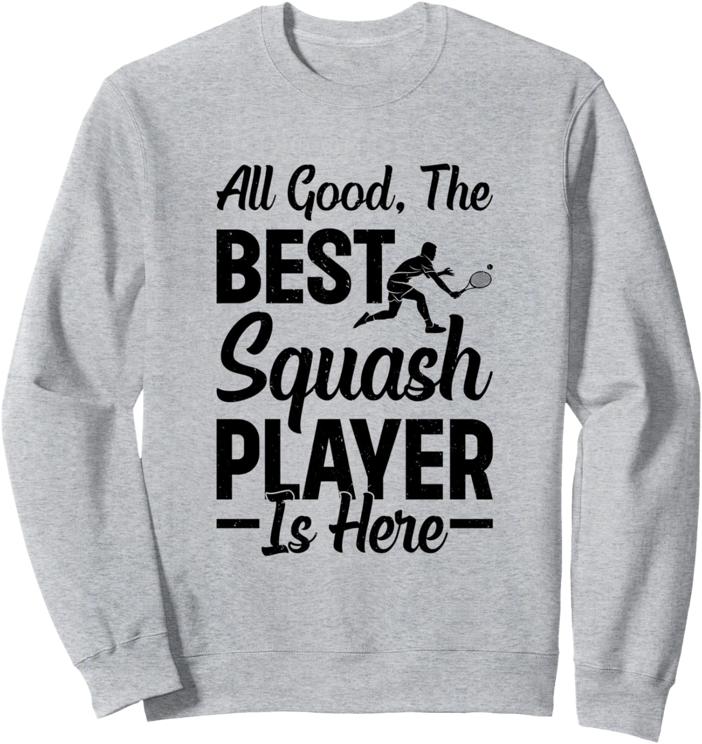 

Все отлично, лучший игрок в сквош здесь! - Толстовка с изображением игрока в сквош, серая Squash Game Squash Sport Squash Player, Серый, Все отлично, лучший игрок в сквош здесь! - Толстовка с изображением игрока в сквош, серая Squash Game Squash Sport Squ