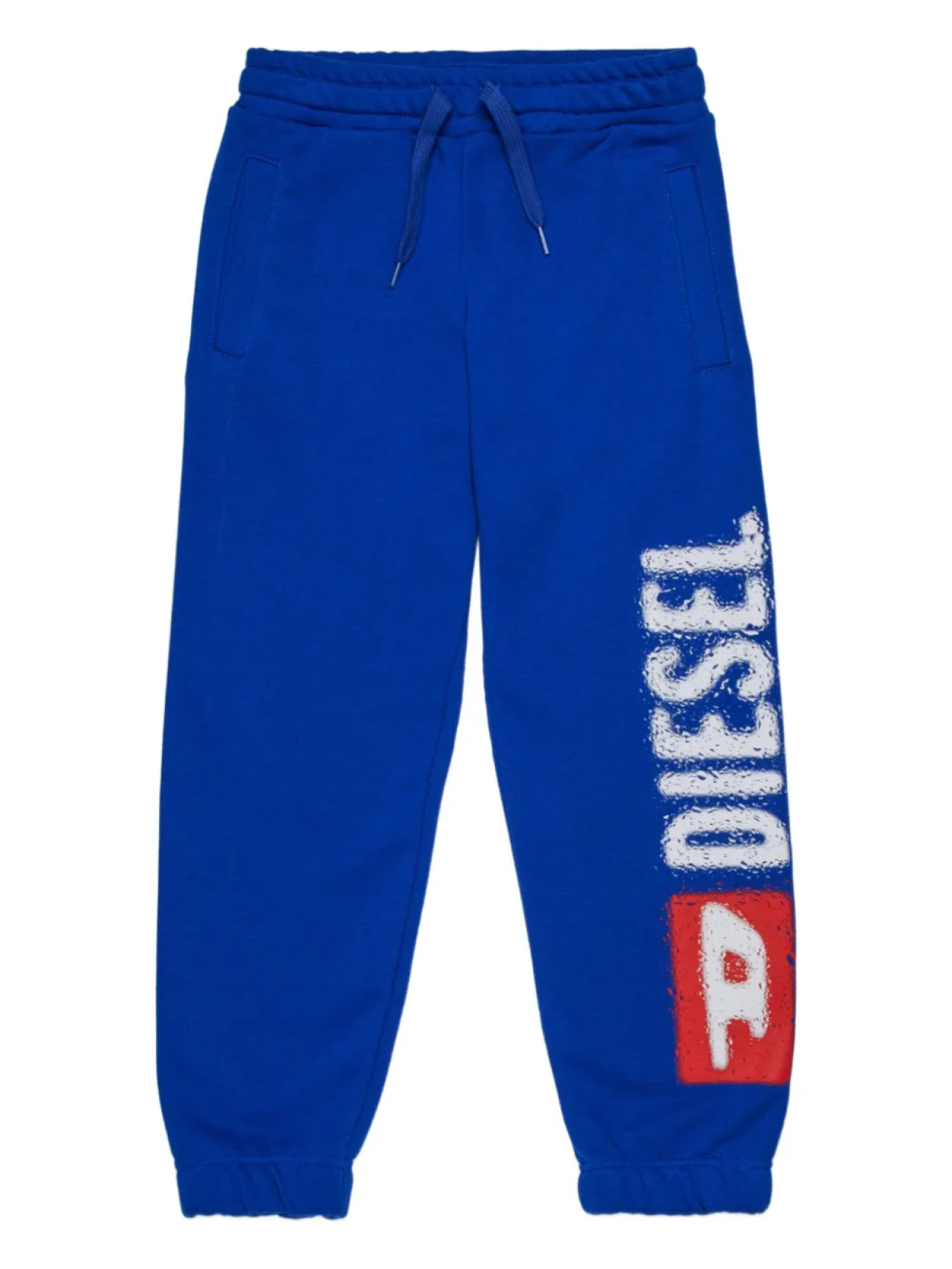 

Diesel Kids спортивные брюки с логотипом, синий