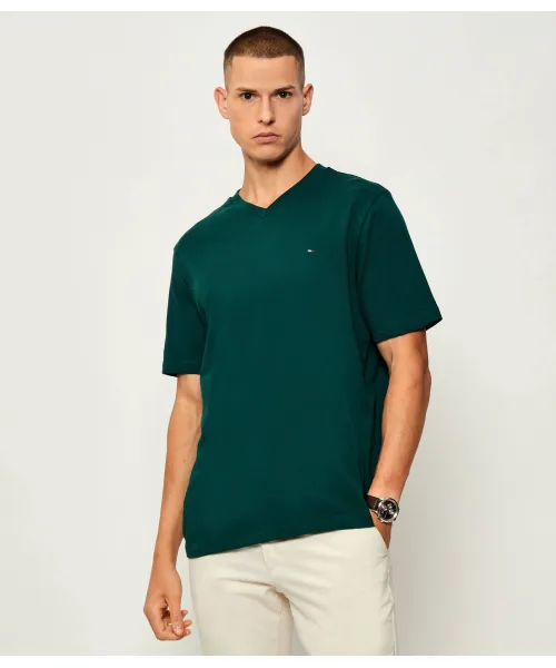 

Базовая футболка Regular fit Tommy Hilfiger, зеленый