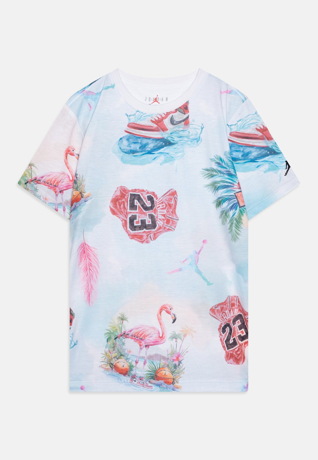 

Футболка с принтом FLAMINGO TEE Jordan, белый