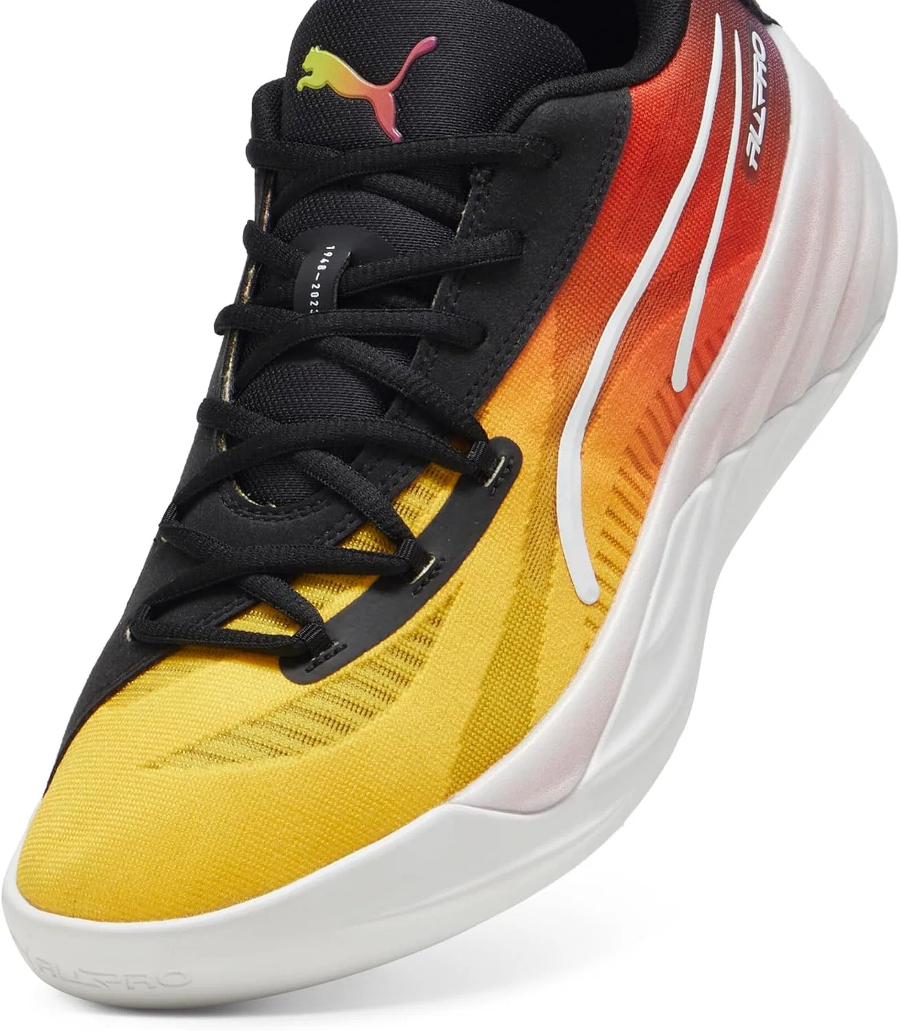 Мужские кроссовки PUMA All-Pro Nitro Showtime, Yellow Purple — фото 4