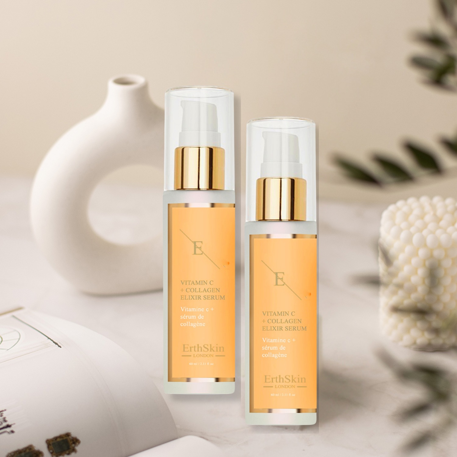 Набор ErthSkin London — Для лица vitamin c elixier duo , количество 1 шт — фото 3