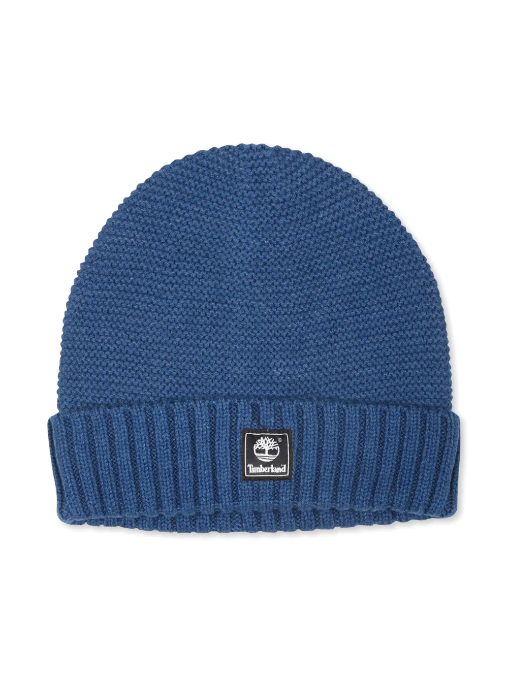 

Шапка бини с нашивкой-логотипом Timberland Kids, синий