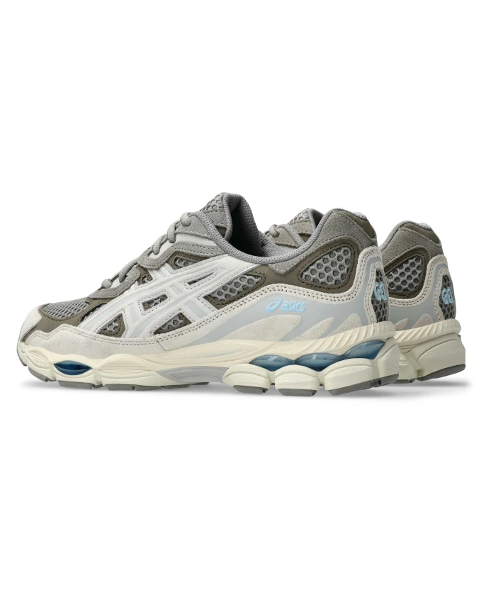 Плоские беговые кроссовки gel-nyc Asics, серый — фото 2