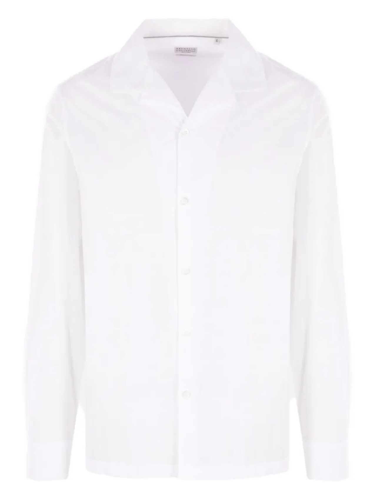 

Рубашка из хлопка Brunello Cucinelli, белый