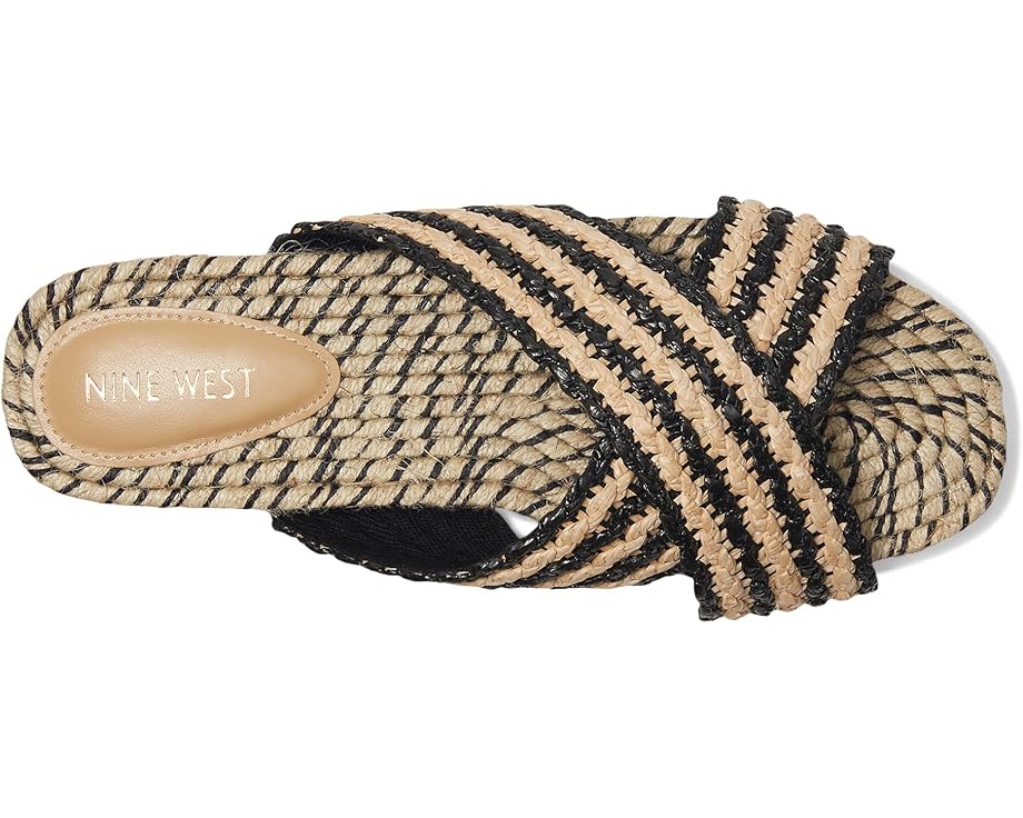 Сандалии Nine West Animay, цвет Black/Natural Multi — фото 2