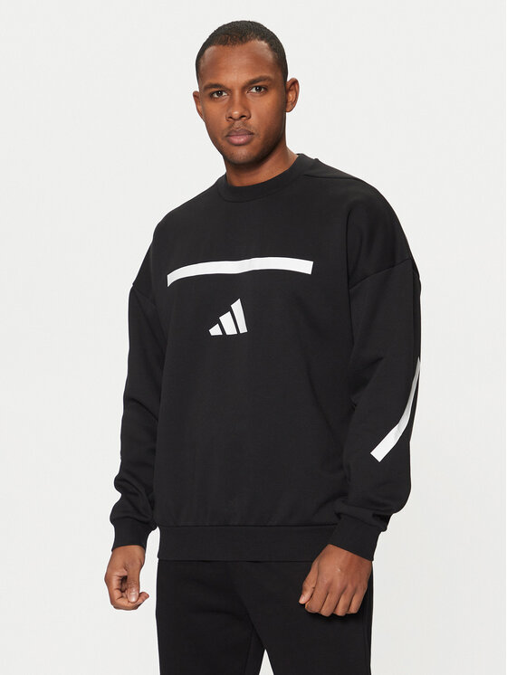 

Толстовка свободного кроя Adidas, черный
