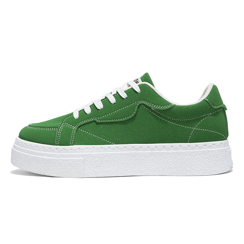 

DINGGU Износостойкие и легкие мужские лоу-топ скейтборд кроссовки Green, цвет Green