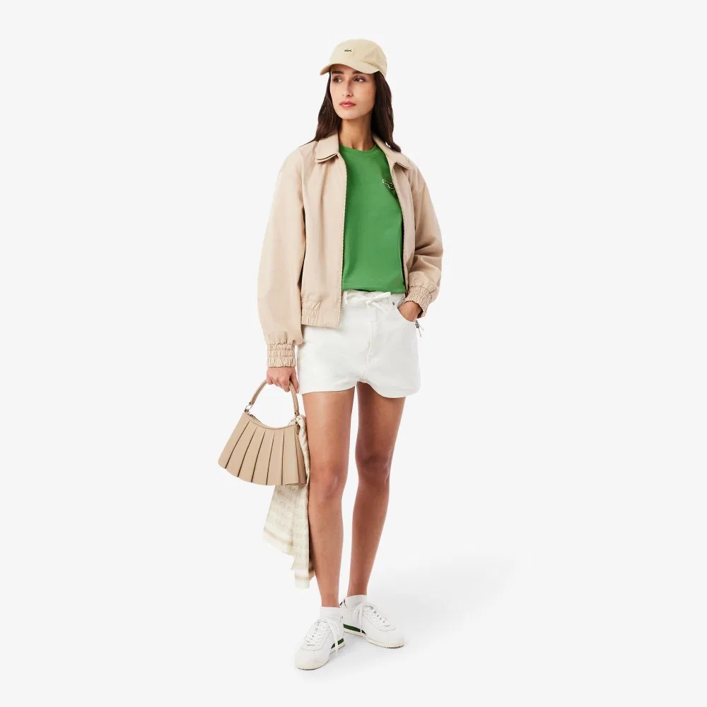 Футболка Lacoste Soft Branding, весенняя зелень — фото 4