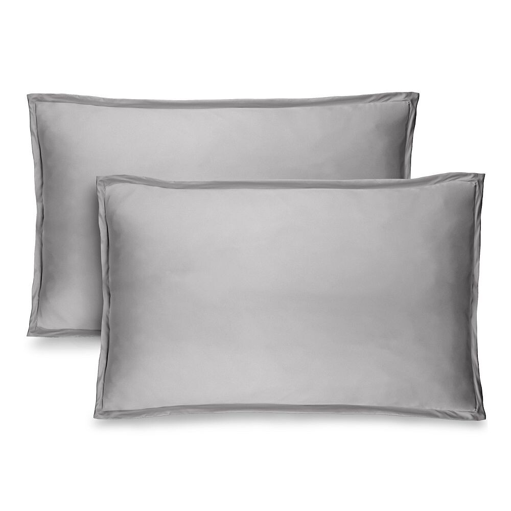 

Ультрамягкий комплект наволочек с двойной щеткой Bare Home, цвет Light Grey