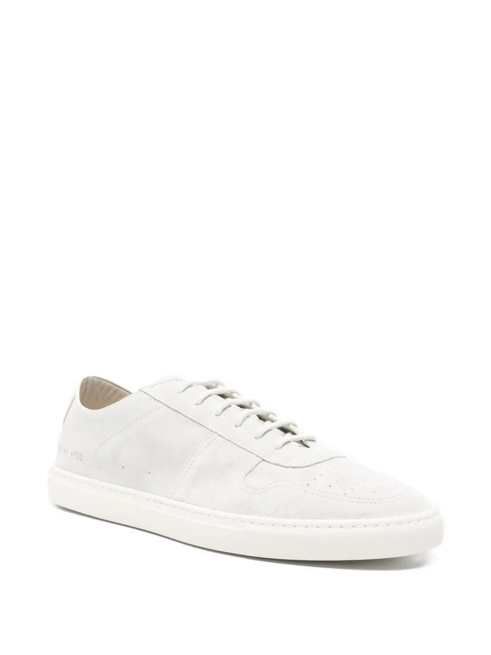 Замшевые кроссовки для баскетбола на шнуровке Common Projects, серый — фото 2