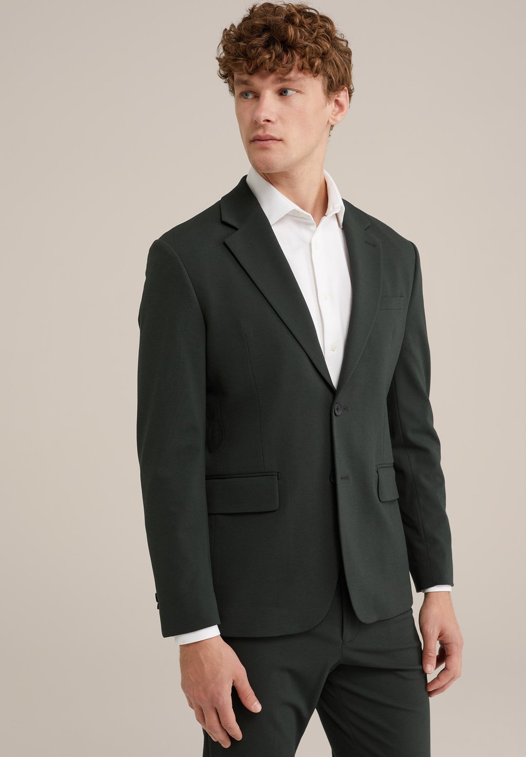 

Пиджак-блейзер Suit jacket WE Fashion, темно-зеленый