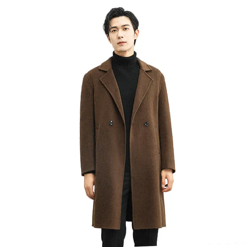 

Пальто Unisex Moderate Straight Fit VanCamel, coffee ♠ color+detachable liner