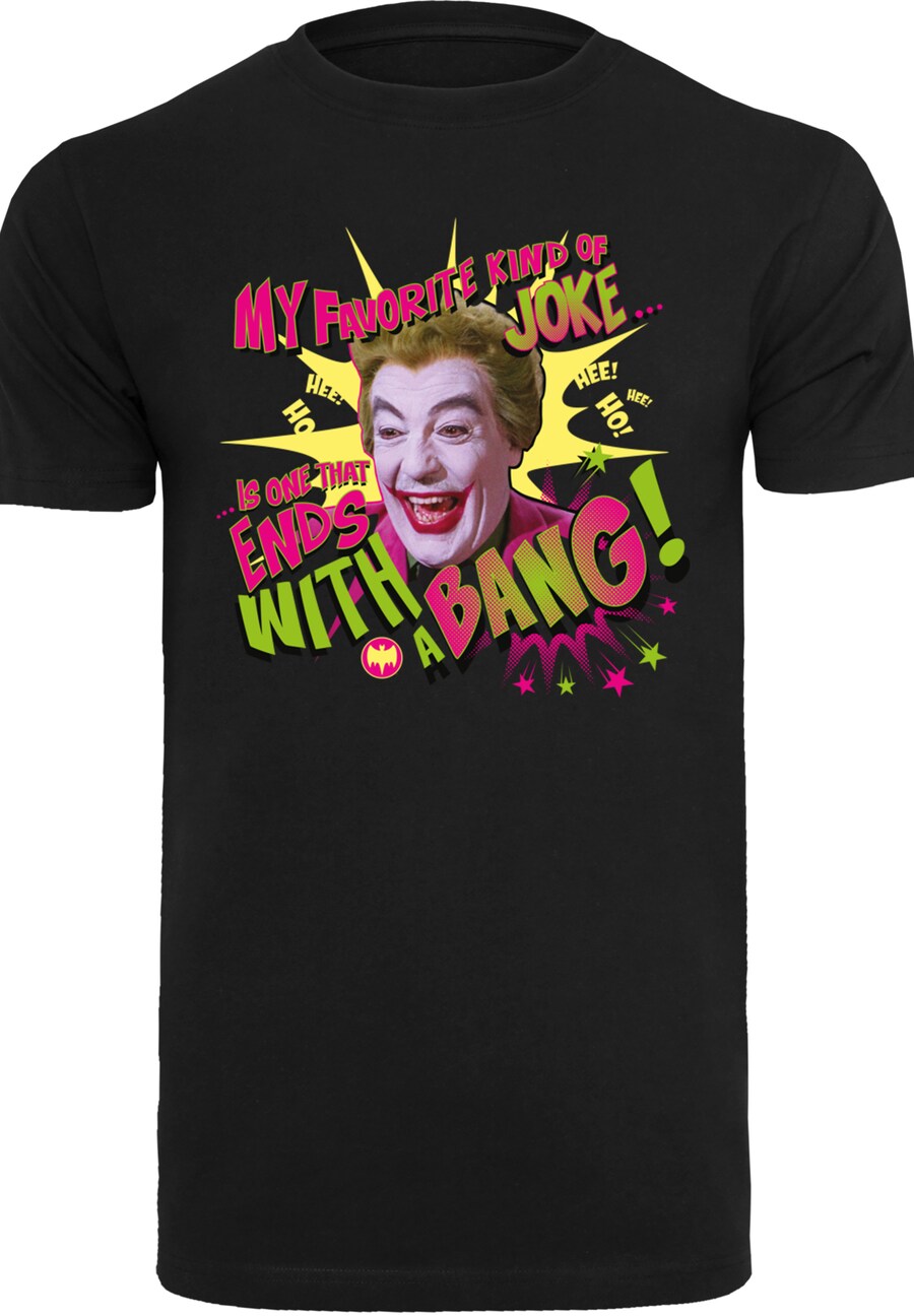 

Классическая футболка F4NT4STIC Shirt Batman TV Series Joker Bang, черный