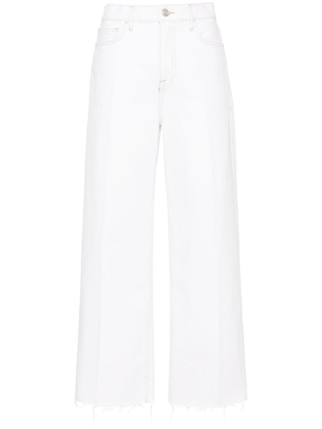 

FRAME широкие джинсы Le Jane с завышенной талией, белый