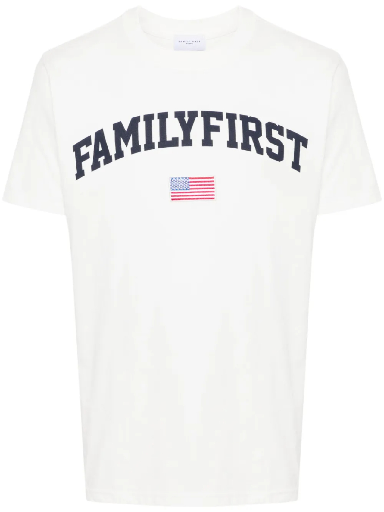 

Family First футболка с логотипом, белый