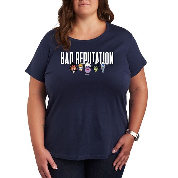 

Футболка с принтом Villains Bad Reputation Plus size Disney, Navy