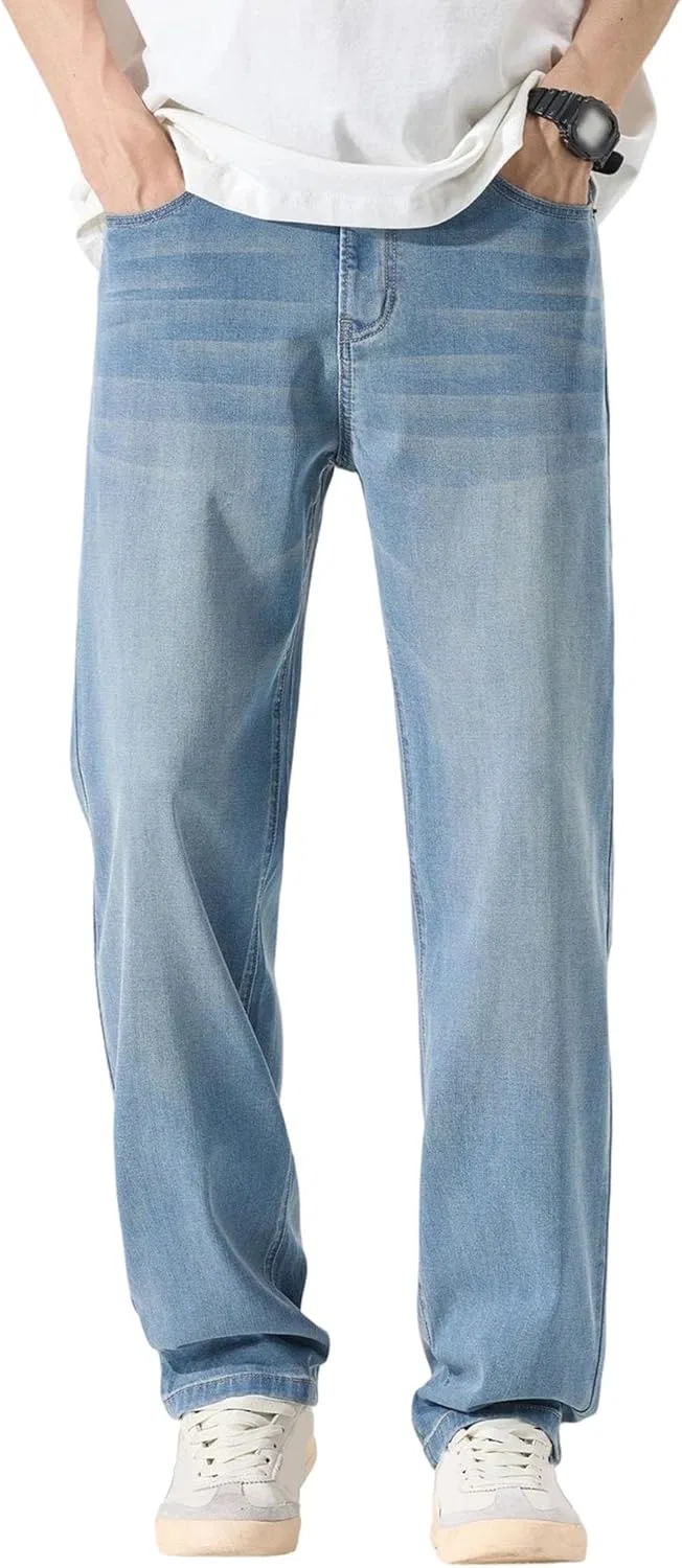 Джинсы классические прямые High Street, Vintage Blue1 B1